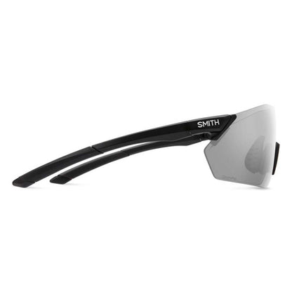  Smith Optics Reverb Sunglasses ChromaPop Platinum Mirror - Matte Black Frame