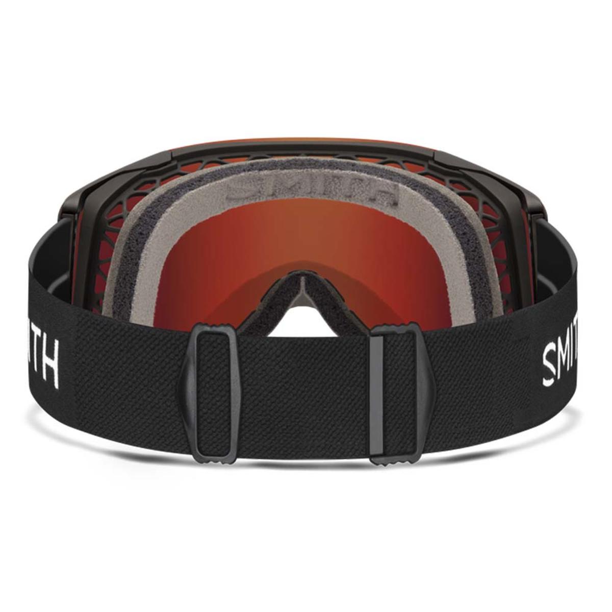  Smith Optics Rhythm Mountain Bike Goggles ChromaPop Everyday Red Mirror - Black Frame