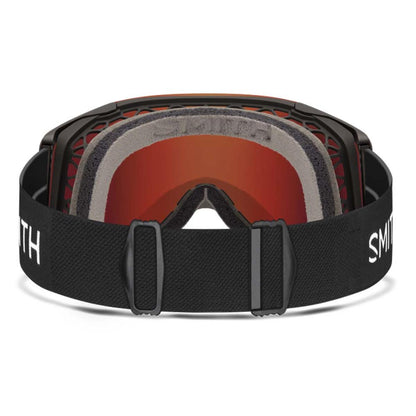  Smith Optics Rhythm Mountain Bike Goggles ChromaPop Everyday Red Mirror - Black Frame