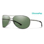  Smith Optics Serpico 2 Sunglasses Chromapop Polarized Gray Green - Gunmetal Frame
