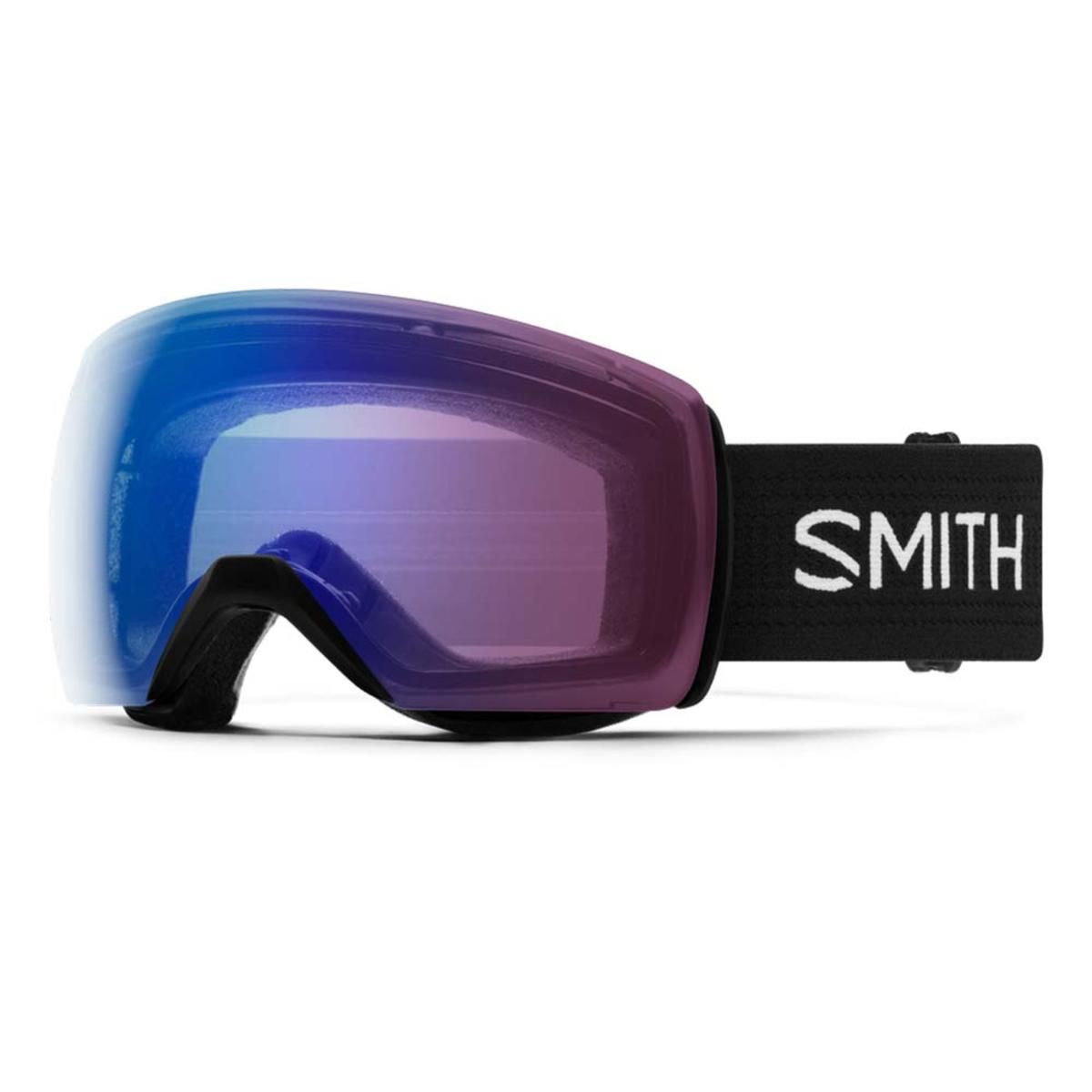  Smith Optics Skyline XL Goggles Chromapop Photochromic Rose Flash - Black Frame