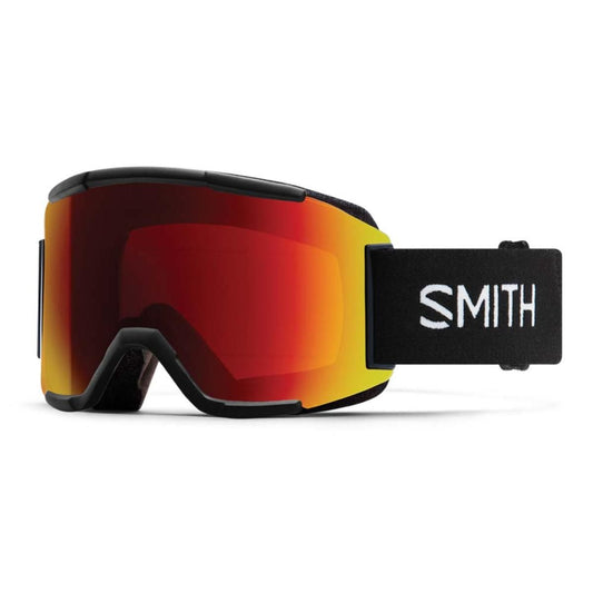  Smith Optics Squad Goggles Chromapop Sun Red Mirror - Black Frame