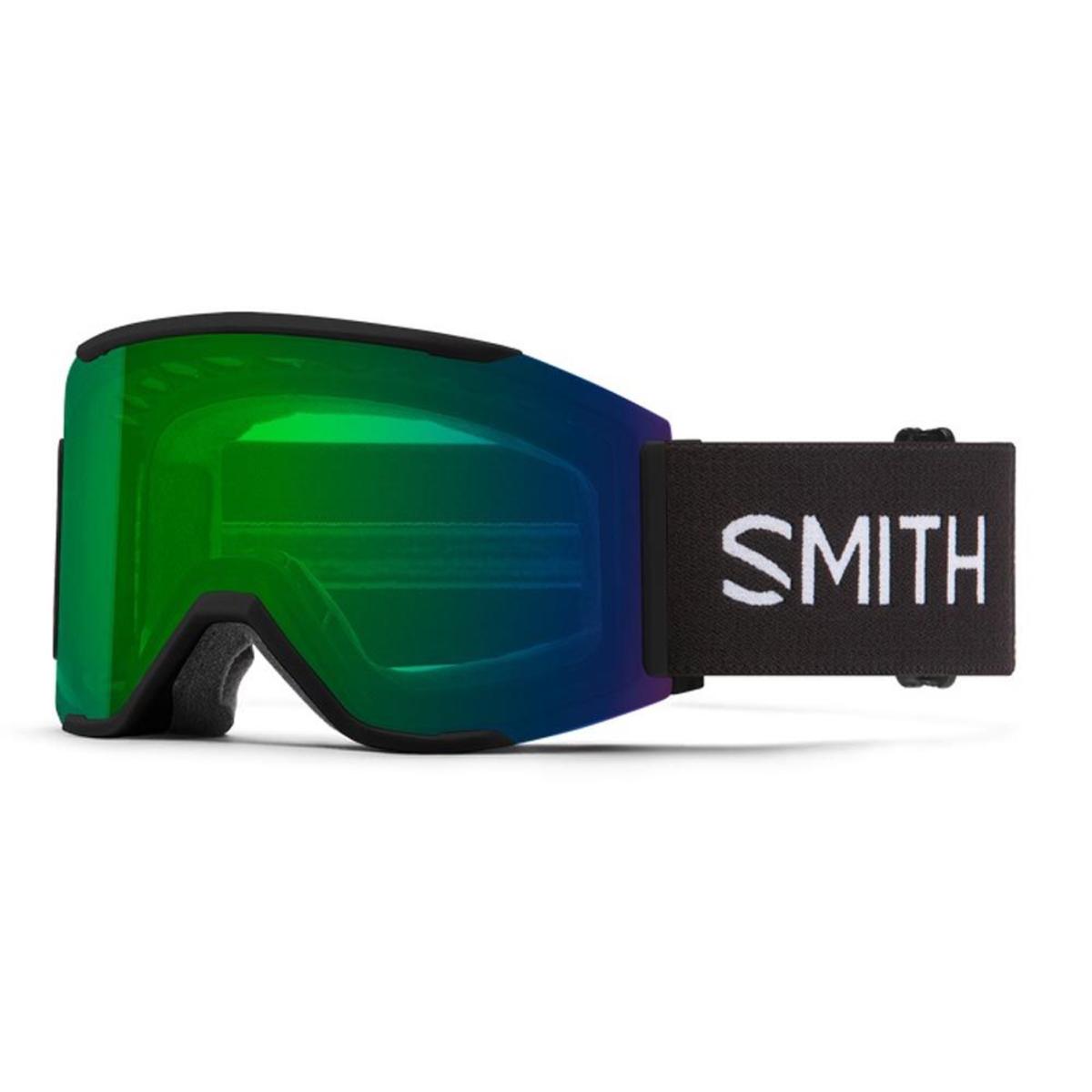  Smith Optics Squad MAG Goggles ChromaPop Everyday Green Mirror - Black Frame
