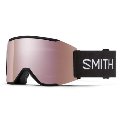  Smith Optics Squad MAG Goggles ChromaPop Everyday Rose Gold Mirror - Black Frame