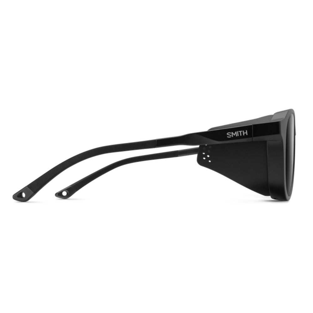  Smith Optics Venture Sunglasses ChromaPop Glass Polarized Black - Matte Black Frame