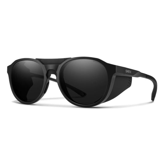  Smith Optics Venture Sunglasses ChromaPop Glass Polarized Black - Matte Black Frame