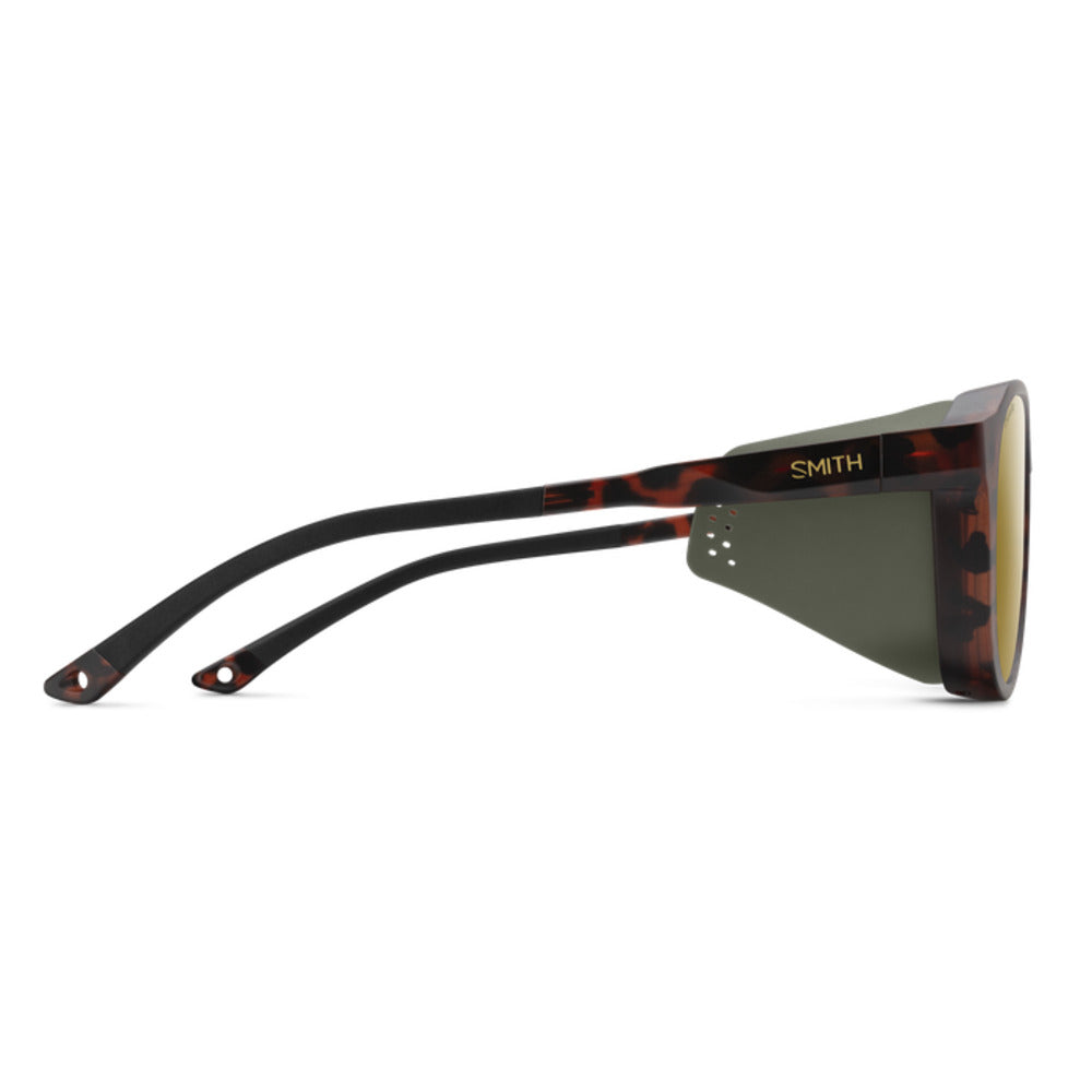 Smith Optics Venture Sunglasses ChromaPop Glass Polarized Bronze Mirror - Matte Tortoise Frame