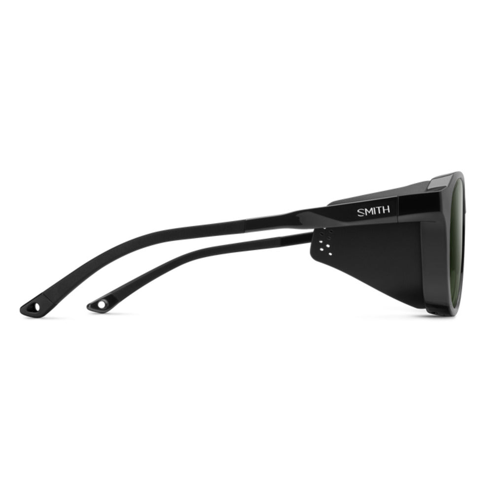  Smith Optics Venture Sunglasses ChromaPop Polarized Gray Green - Black Frame
