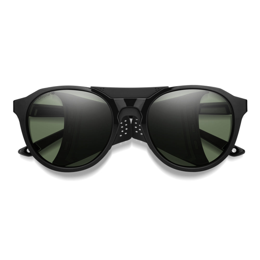  Smith Optics Venture Sunglasses ChromaPop Polarized Gray Green - Black Frame