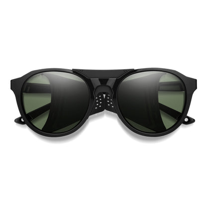  Smith Optics Venture Sunglasses ChromaPop Polarized Gray Green - Black Frame