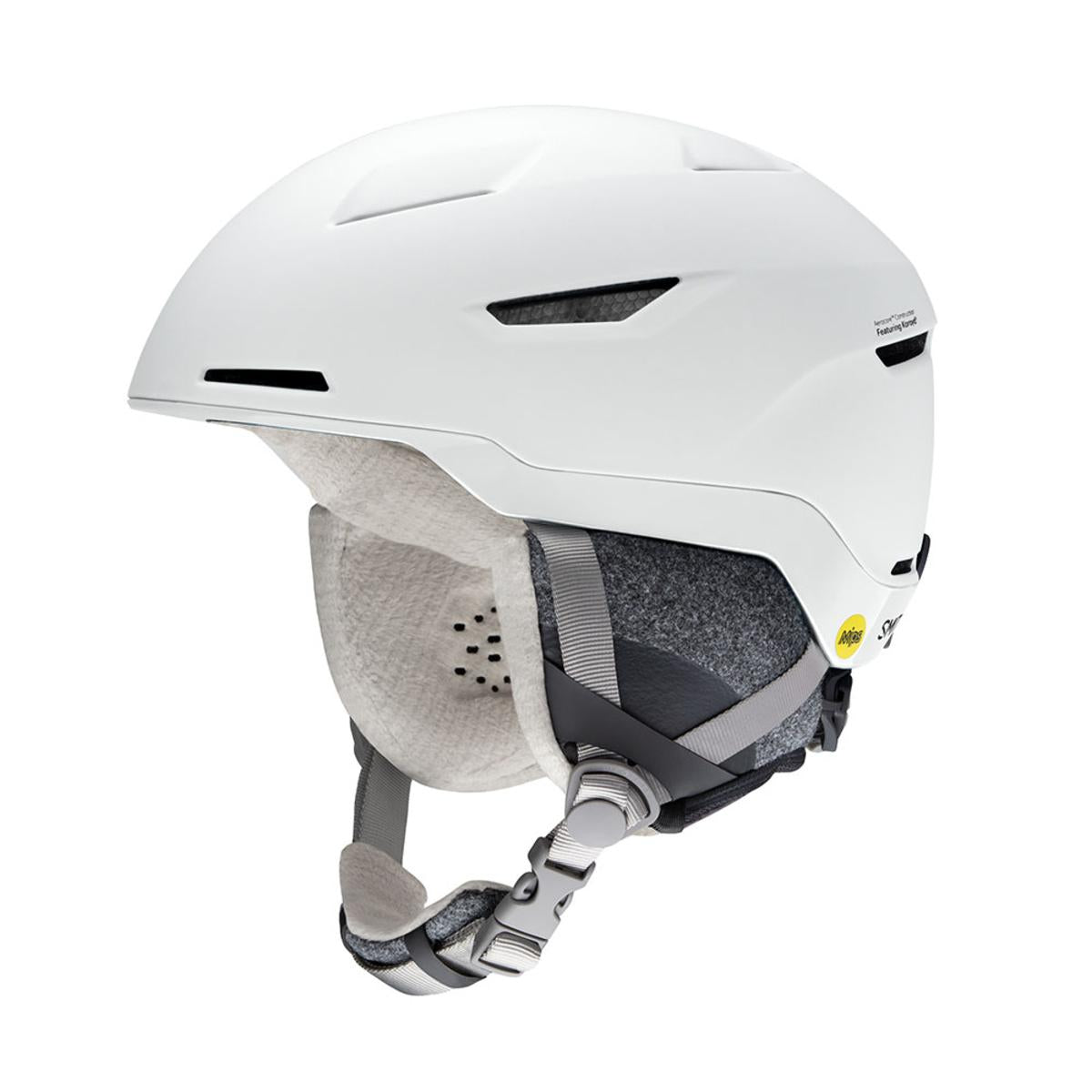  Smith Optics Vida Mips Snow Helmets - Matte Satin White