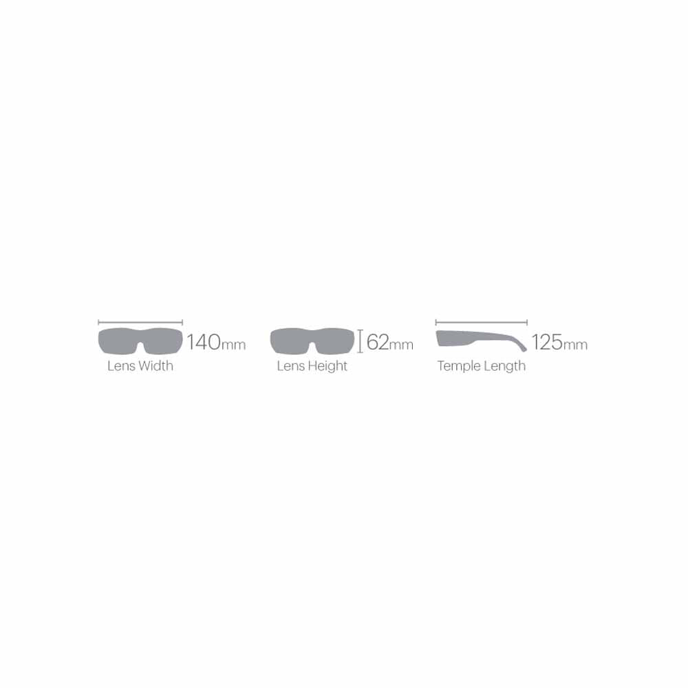  Smith Optics Wildcat Sunglasses ChromaPop Low Light Rose Blue Mirror - Matte Black Frame