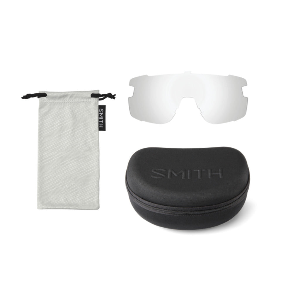  Smith Optics Wildcat Sunglasses ChromaPop Polarized Blue Mirror - Matte Black Frame