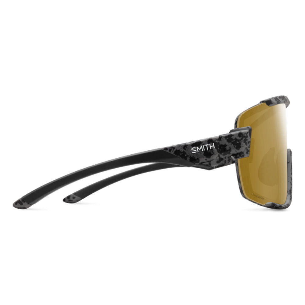  Smith Optics Wildcat Sunglasses ChromaPop Polarized Bronze Mirror - Matte Gray Marble Frame
