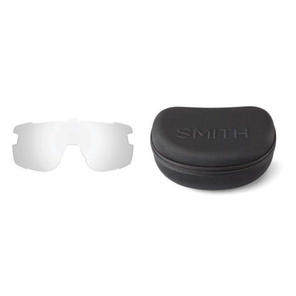  Smith Optics Wildcat Sunglasses ChromaPop Red Mirror - White Frame