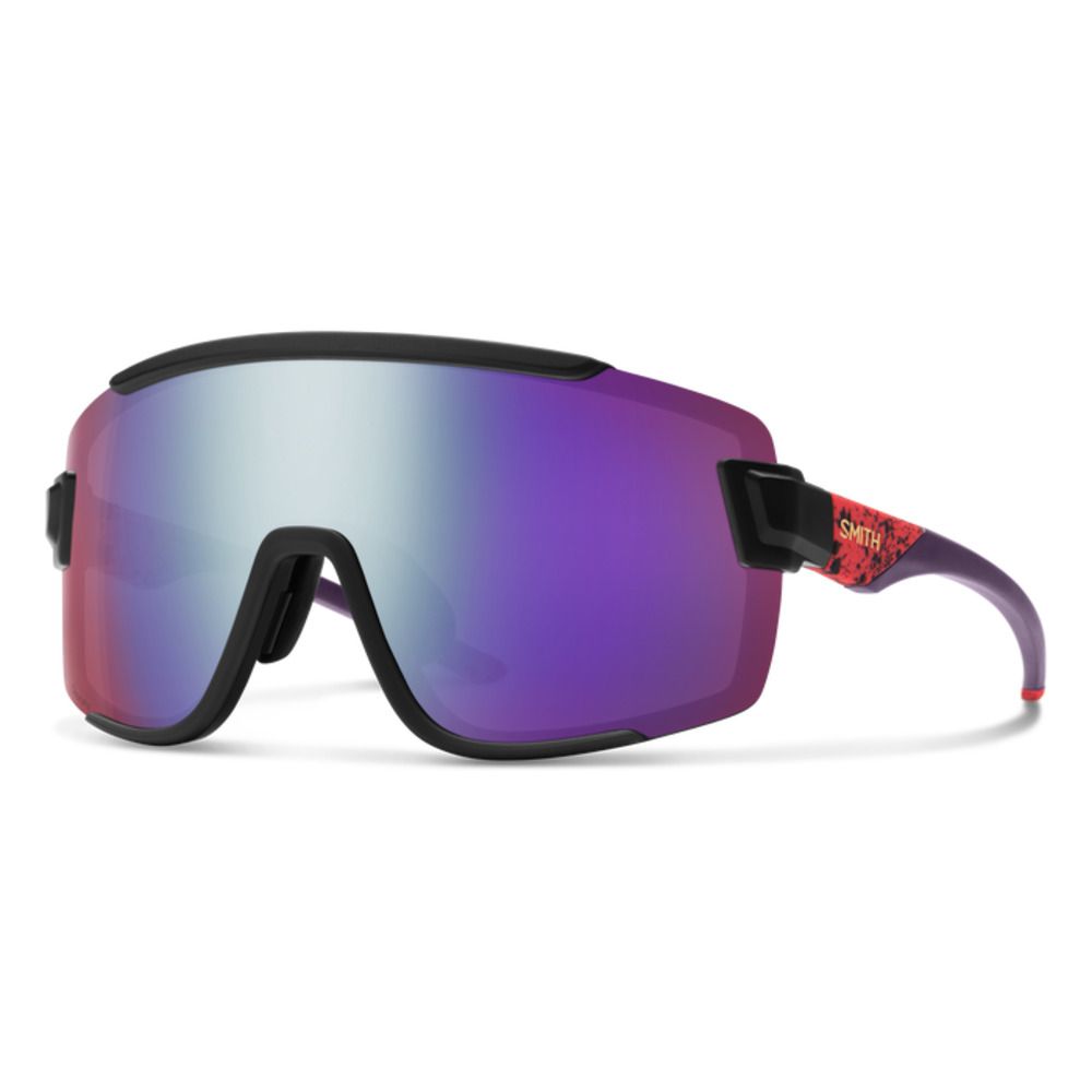  Smith Optics Wildcat Sunglasses ChromaPop Violet Mirror - Matte Wild Child Frame