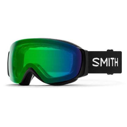  Smith Optics Womens I/O MAG S Goggles ChromaPop Everyday Green Mirror - Black Frame