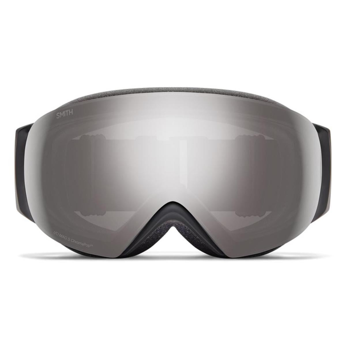  Smith Optics Womens I/O MAG S Goggles ChromaPop Sun Platinum Mirror - Black Frame