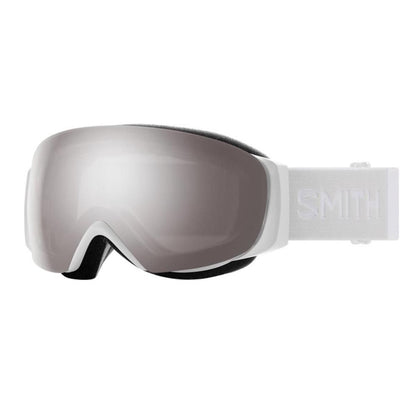  Smith Optics Womens I/O MAG S Goggles ChromaPop Sun Platinum Mirror - White Vapor Frame