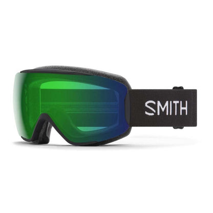  Smith Optics Womens Moment Goggles ChromaPop Everyday Green Mirror - Black Frame