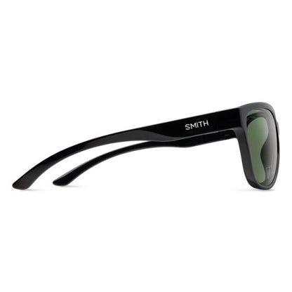  Smith Optics Womens Monterey Sunglasses ChromaPop Polarized Gray Green - Black Frame