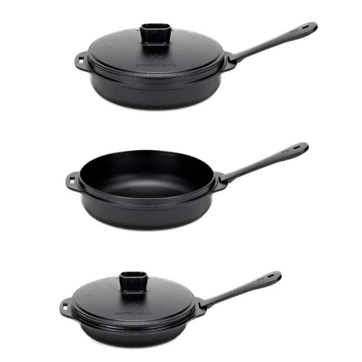  Snow Peak Cast Iron Duo Cooker
