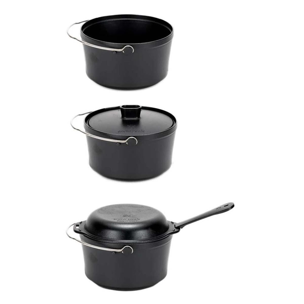  Snow Peak Cast Iron Duo Cooker