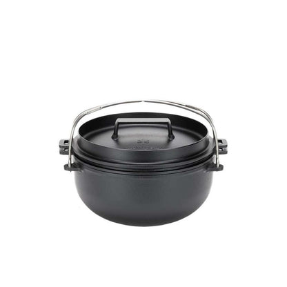  Snow Peak Japanese Cast Iron Dutch Oven - 26cm