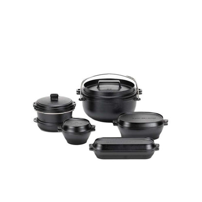  Snow Peak Japanese Cast Iron Dutch Oven - 26cm