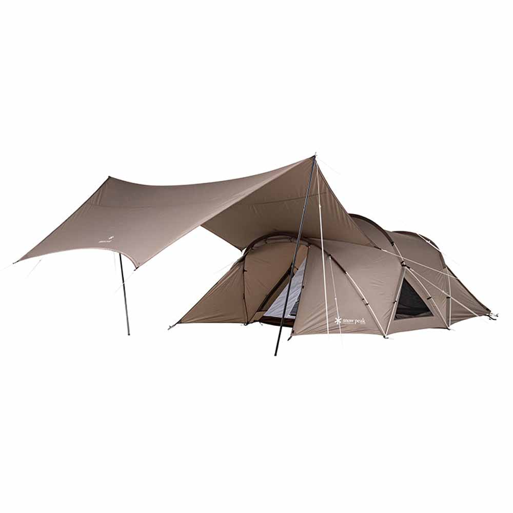  Snow Peak Land Nest Medium 4-person Tent & Tarp Set