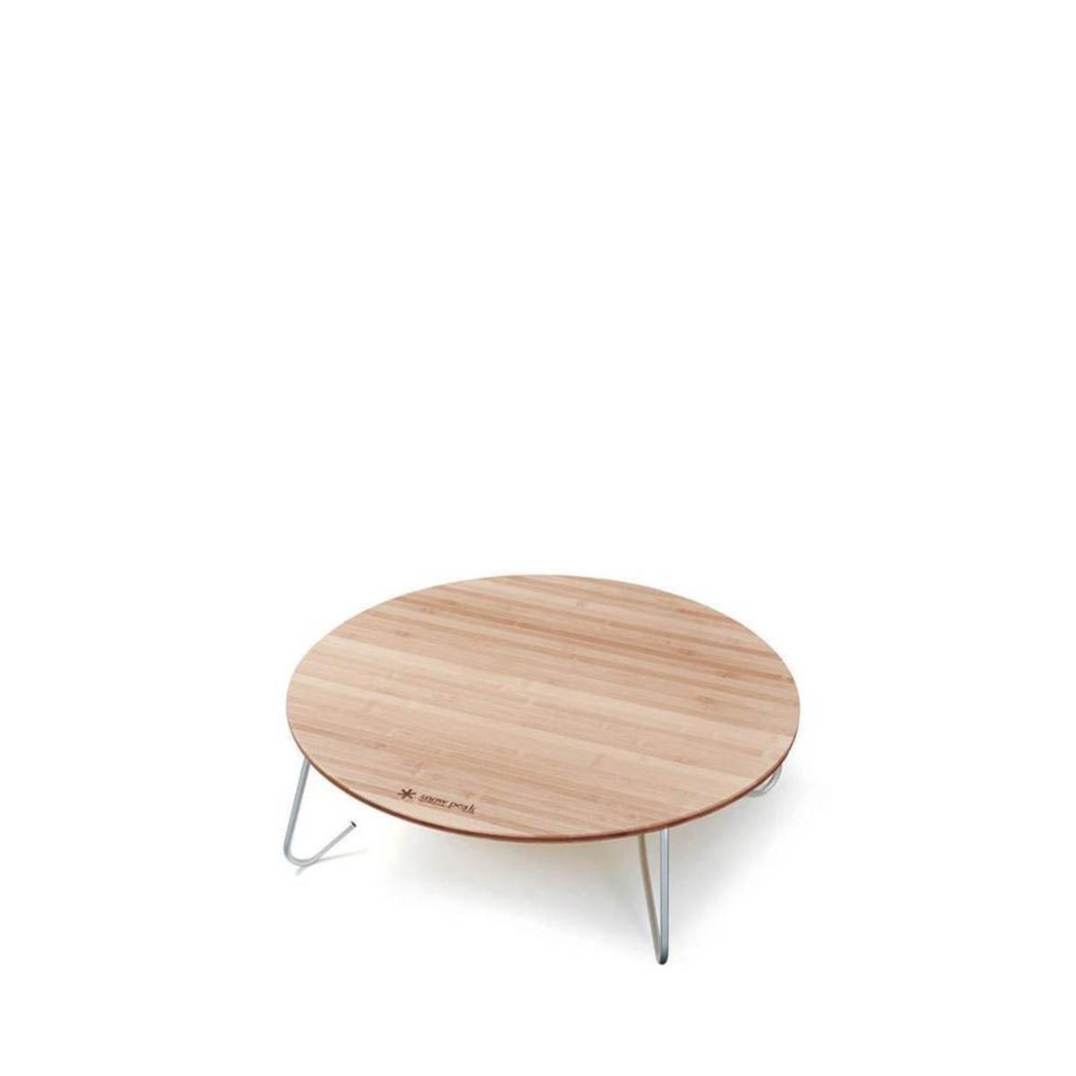  Snow Peak Low Single Action Round Table - Medium
