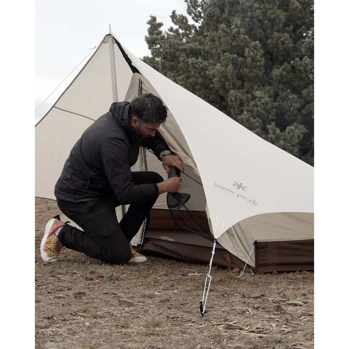  Snow Peak Penta Ease 1 Tent In Ivory - 1 Person