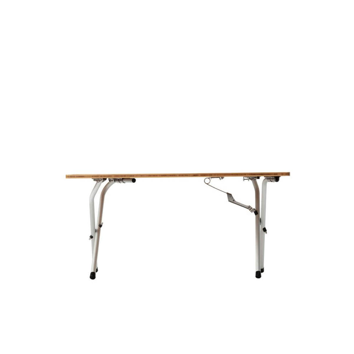  Snow Peak Single Action Low Bamboo Table