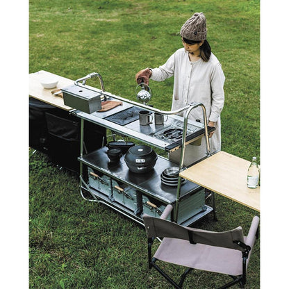  Snow Peak Stainless Kitchen Table