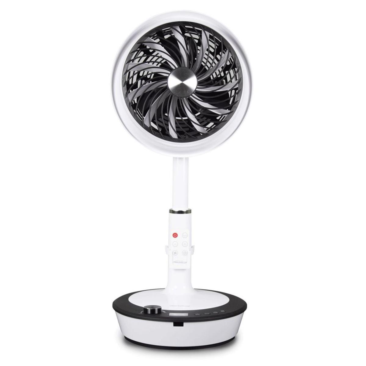  SoleusAir AIR907F 120V 12-Speed 90 Degree Pivot Up To 26in Tall Desktop Fan