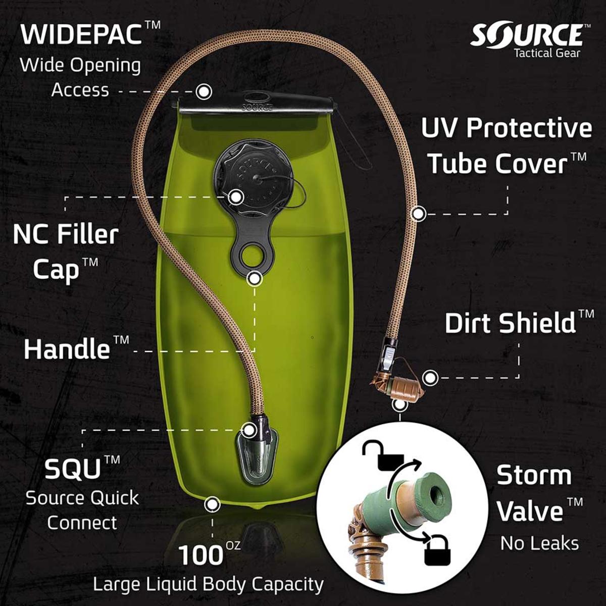  Source Tactical WXP 3L Hydration Bladder