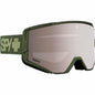  Spy Optic Ace Monochrome Goggle Matte Olive Green - Happy Bronze With Silver Spectra Mirror