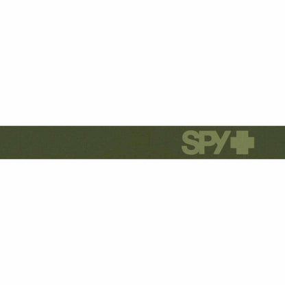  Spy Optic Ace Monochrome Goggle Matte Olive Green - Happy Bronze With Silver Spectra Mirror