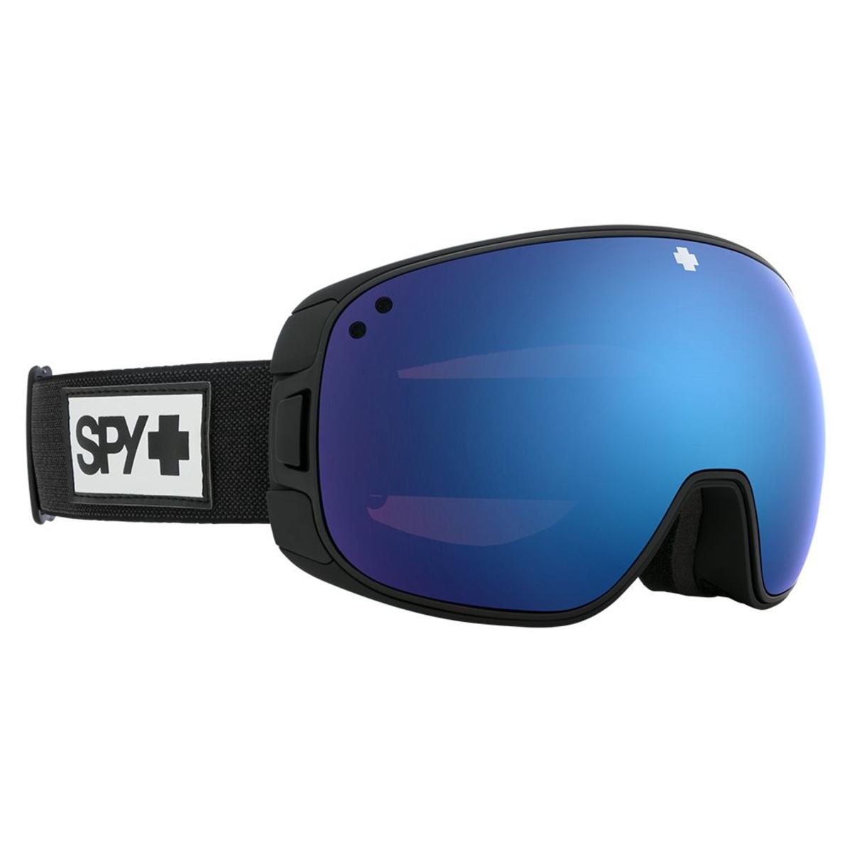  Spy Optic Bravo Snow Goggle Matte Black - HD Plus Rose W/Dark Blue Spectra Mirror + HD Plus LL Yellow W/Green Spectra Mirror
