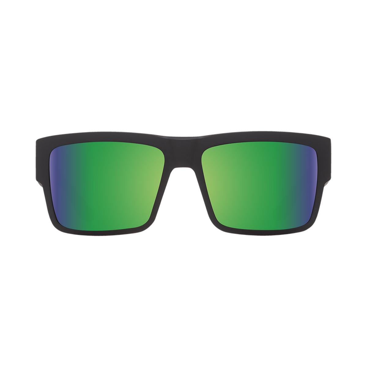  Spy Optic Cyrus Matte Black - Happy Bronze Polar With Green Spectra
