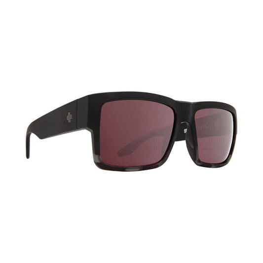  Spy Optic Cyrus Matte Black Smoke Tort Fade - Happy Rose With Silver Spectra Mirror