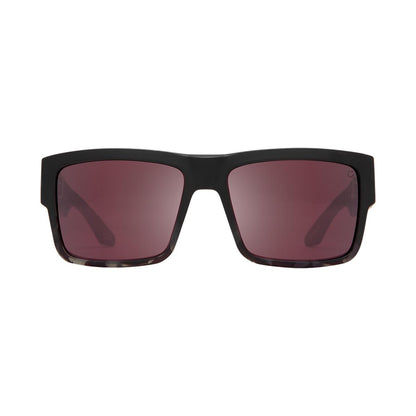  Spy Optic Cyrus Matte Black Smoke Tort Fade - Happy Rose With Silver Spectra Mirror