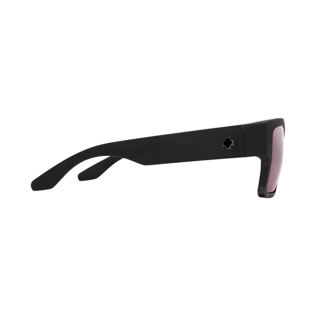  Spy Optic Cyrus Matte Black Smoke Tort Fade - Happy Rose With Silver Spectra Mirror
