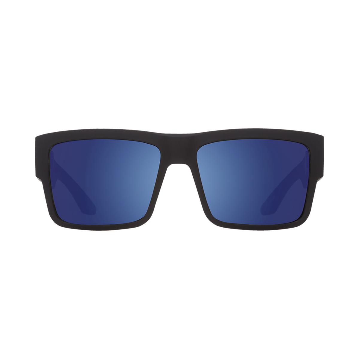  Spy Optic Cyrus Soft Matte Black - HD Plus Bronze With Blue Spectra Mirror