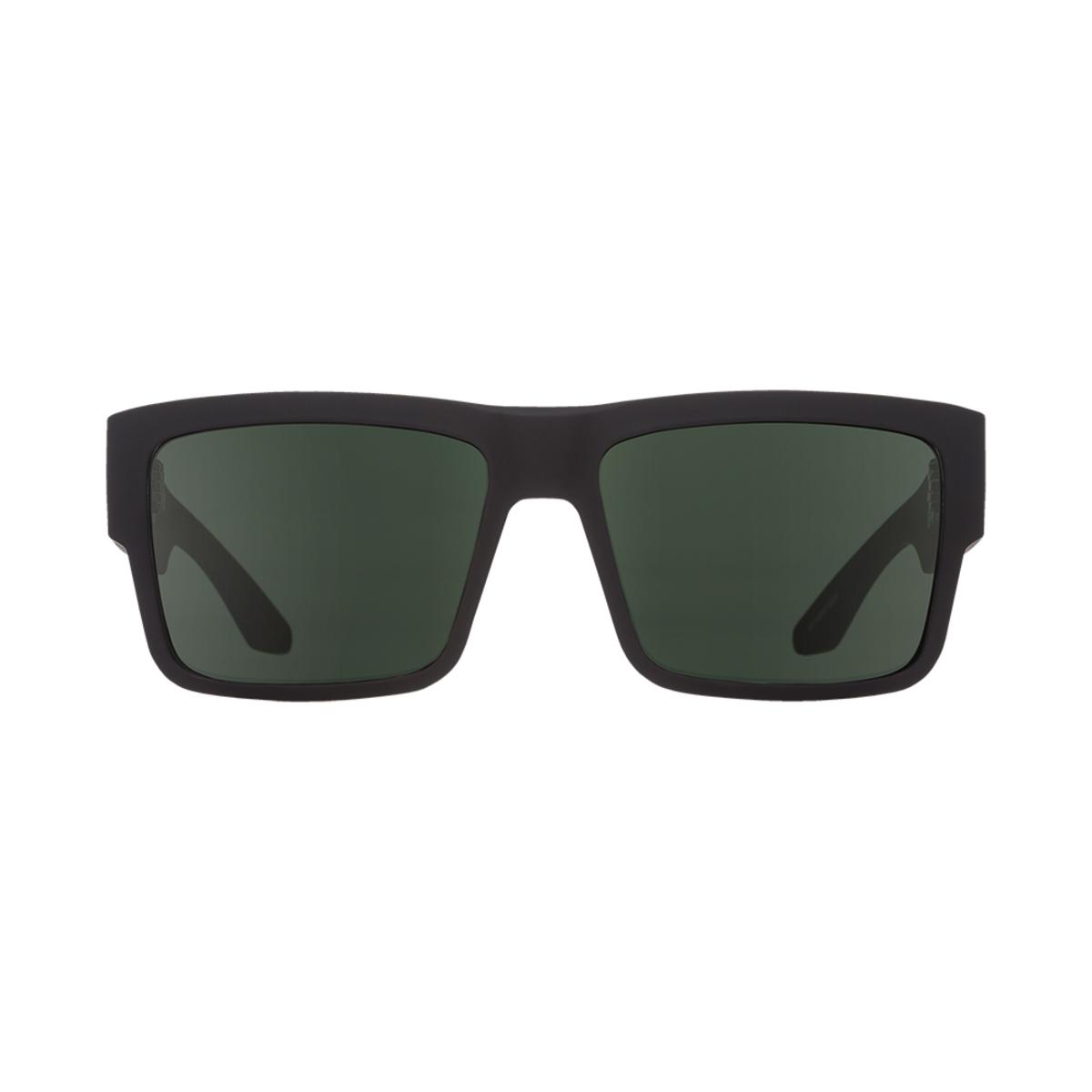  Spy Optic Cyrus Soft Matte Black - HD Plus Gray Green Polar
