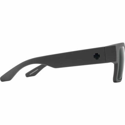  Spy Optic Cyrus Soft Matte Dark Gray - Happy Gray Green Polar With Black Spectra Mirror