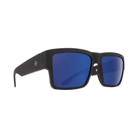  Spy Optic Cyrus Soft Matte Black - HD Plus Bronze With Blue Spectra Mirror