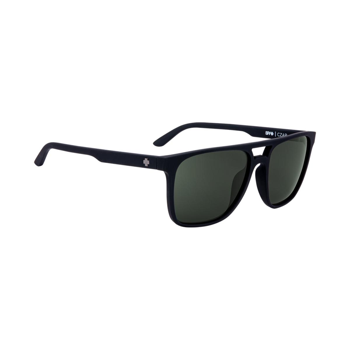  Spy Optic Czar Soft Matte Black - Happy Gray Green