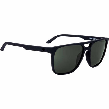  Spy Optic Czar Soft Matte Black - Happy Gray Green Polar