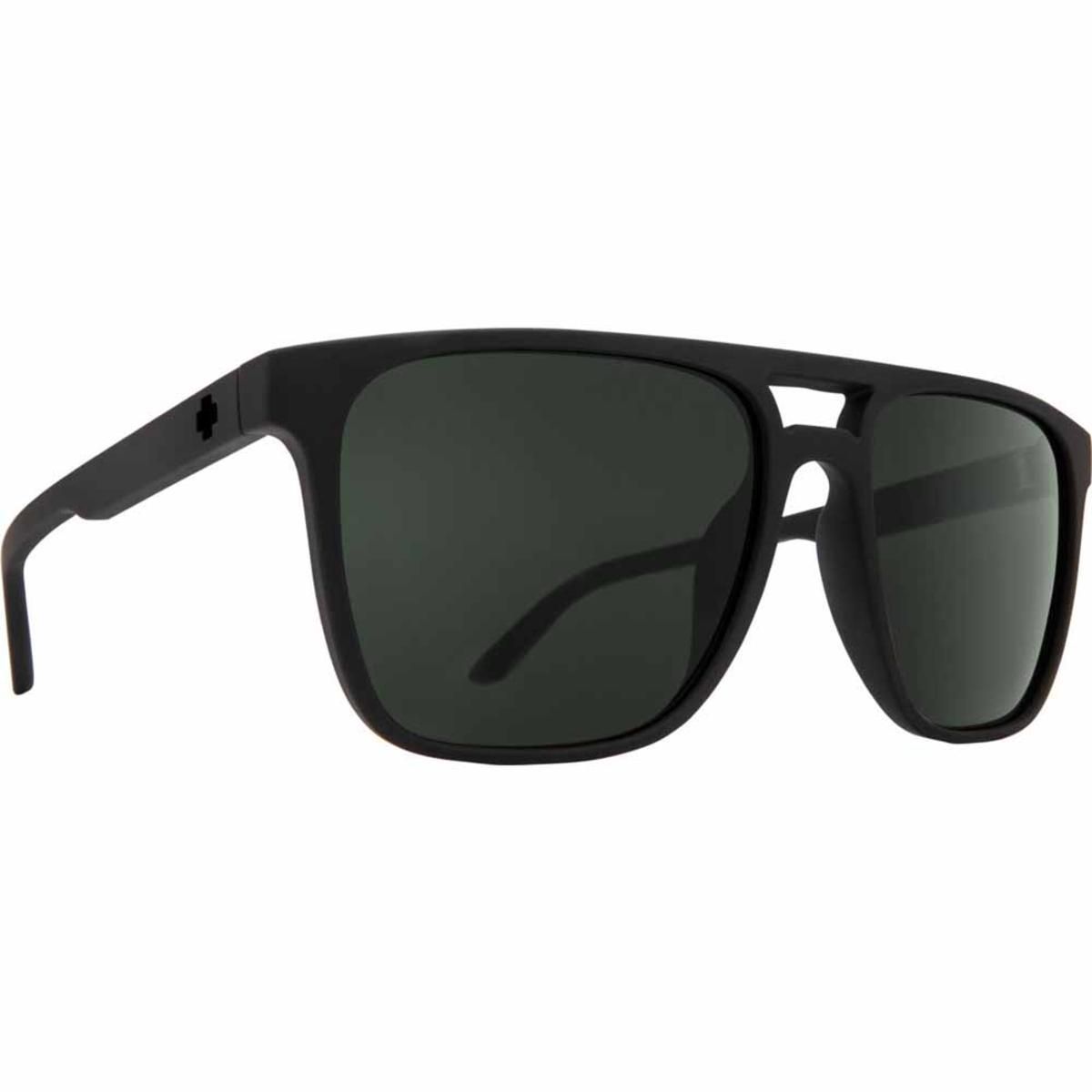  Spy Optic Czar Soft Matte Black - Happy Gray Green Polar